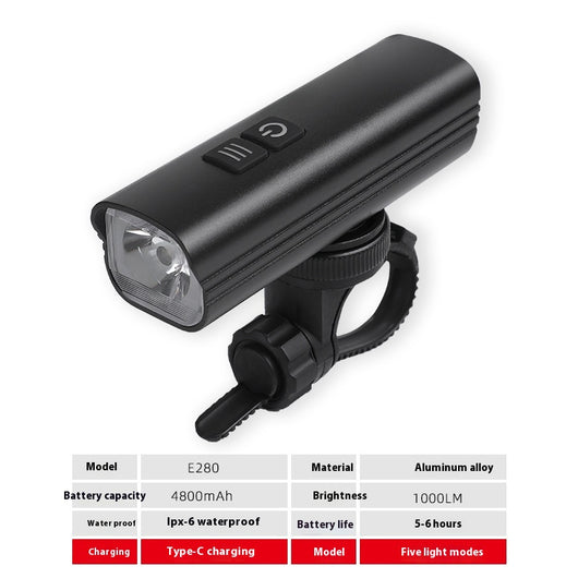 Faro Delantero USB Recargable para Bicicleta - Kit Completo de Iluminación - Image 2