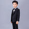 Traje Formal Elegante para Niños - Conjunto Negro Completo para Bodas y Eventos