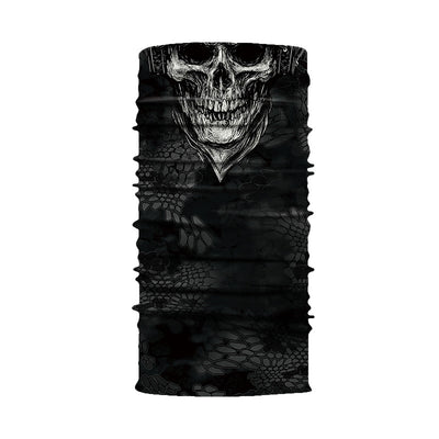 Braga Mágica sin Costuras con Estampado 3D Calavera para Ciclismo - Image 11