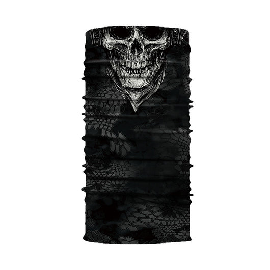 Braga Mágica sin Costuras con Estampado 3D Calavera para Ciclismo - Image 11