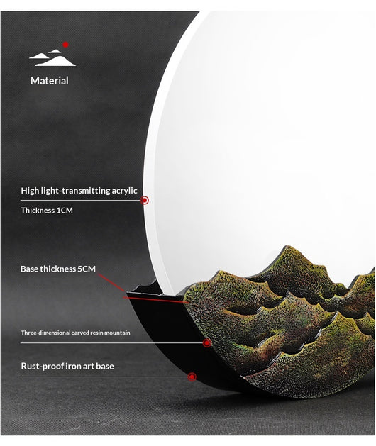 Lámpara de Pared LED Zen Estilo Asiático para Sala y Dormitorio - Image 15