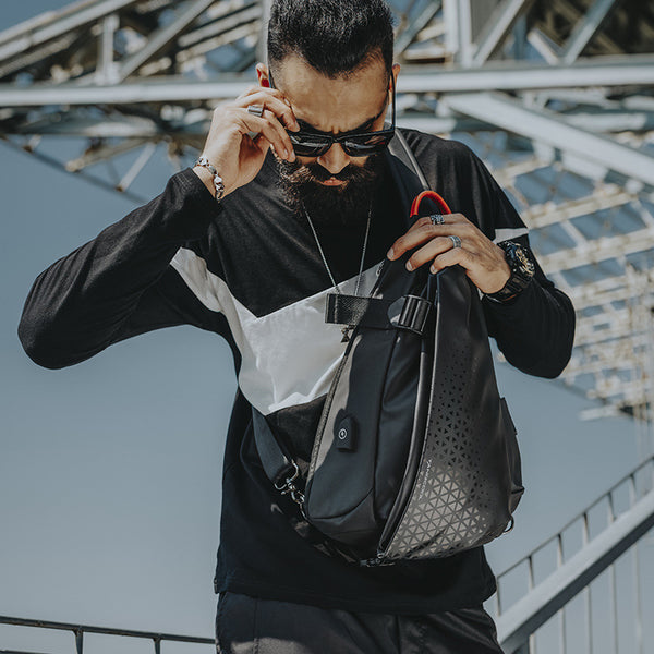 Bolso Bandolera Impermeable Multifuncional para Hombre