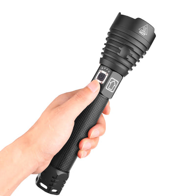 Linterna LED XHP90 con Carga USB - Iluminación Potente y Recargable - Image 15