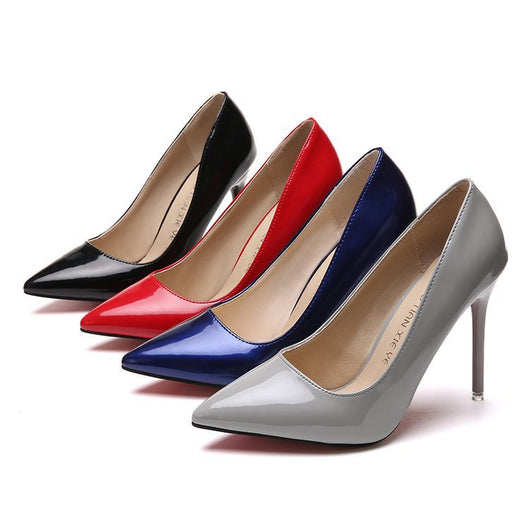 Zapatos de Trabajo Elegantes con Tacón Stiletto y Punta Cerrada - Image 2