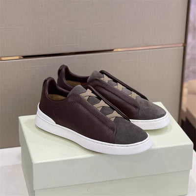Tenis para Hombre de Color Sólido Cómodos y Antideslizantes - Image 6