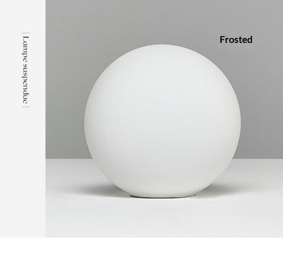 Lámpara de Pared Minimalista con Esfera de Vidrio para Sala de Estar - Image 23