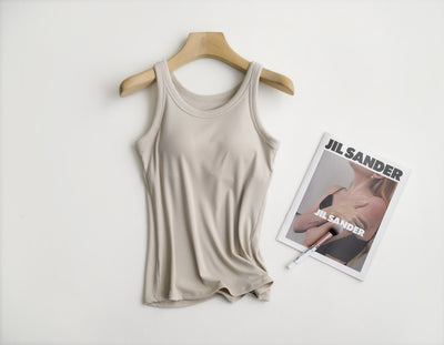 Camiseta Interior con Protector de Tirantes Integrado sin Costuras - Image 38