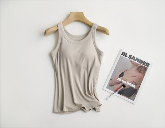 Camiseta Interior con Protector de Tirantes Integrado sin Costuras - Image 38