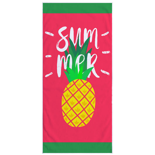 Toalla de Playa Rectangular con Estampado de Frutas en Impresión Digital - Image 7