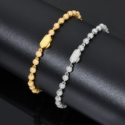 Pulsera de Diamantes para Hombre 4mm - Image 3