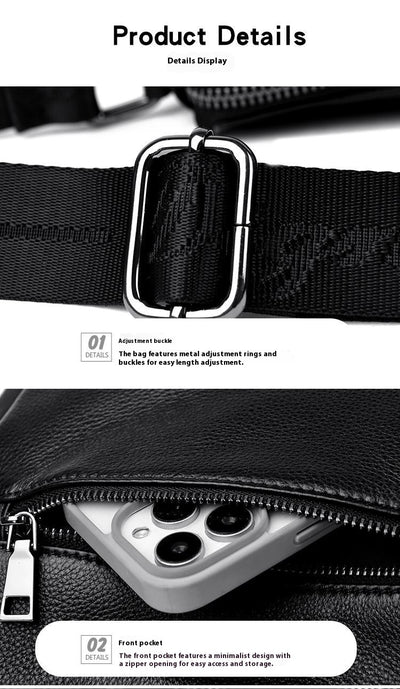 Bolso Bandolera de Cuero Genuino con Gran Capacidad para Mujer - Image 23