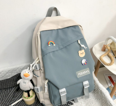 Mochila Escolar Femenina Estilo Coreano para Primaria y Secundaria - Image 6