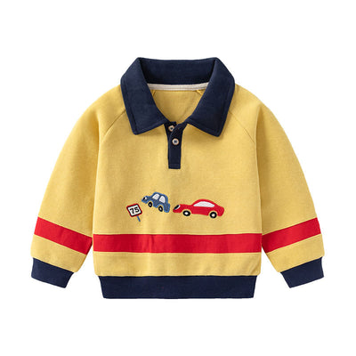 Camiseta Térmica Infantil Estampado Cartoon - Abrigo Suave y Cómodo para Otoño - Image 6