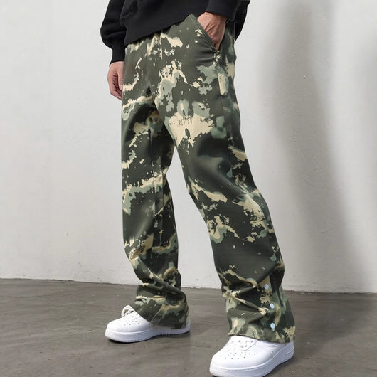Pantalones de Chándal Camuflaje para Hombre - Estilo Urbano Casual