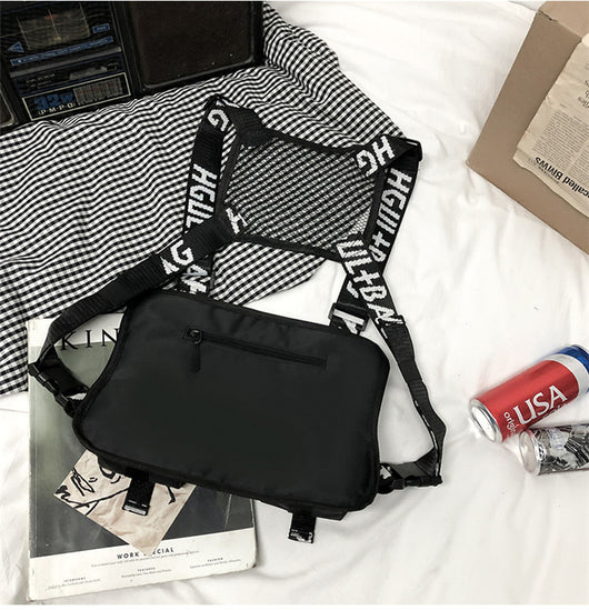 Chaleco Táctico Multifuncional con Bolsa de Pecho para Hombre y Mujer - Image 12