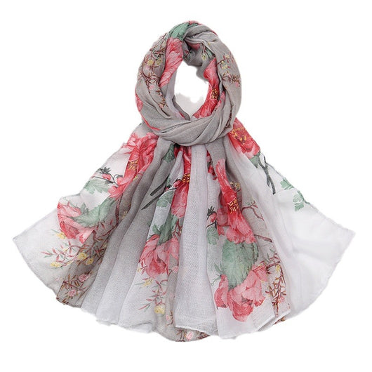 Pañoleta Voile Floral Ultraligera - Image 5