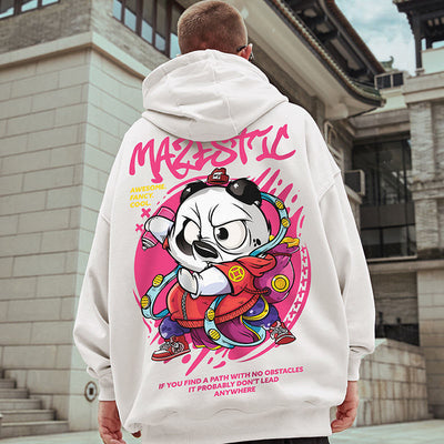 Sudadera Hip-hop Oversized con Capucha para Hombre - Invierno Cálido y Moderno - Image 14