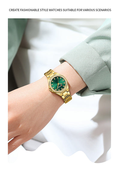Reloj Elegante Impermeable con Cristales Decorativos - Image 14