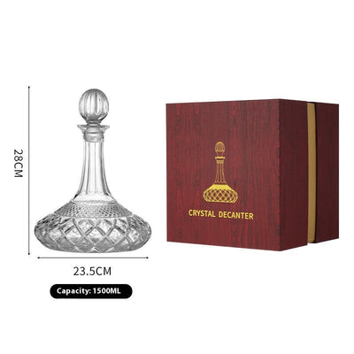 Decantador de Vino Tinto en Cristal Premium con Caja de Regalo - Image 9