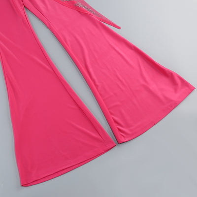 Jumpsuit Elegante Escotado con Lentejuelas y Strass - Image 7