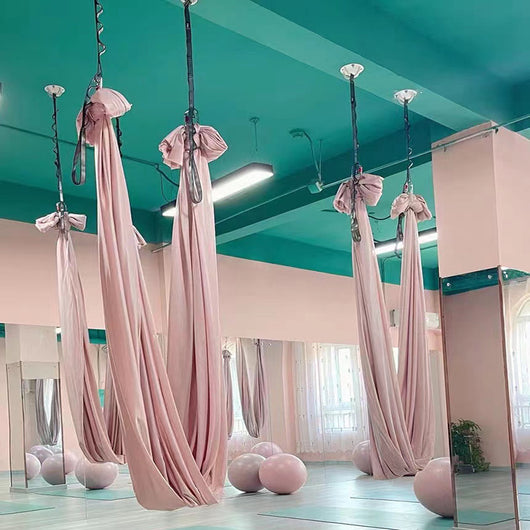 Hamaca de Yoga Elástica de Tela Resistente - Una Pieza Versátil - Image 29