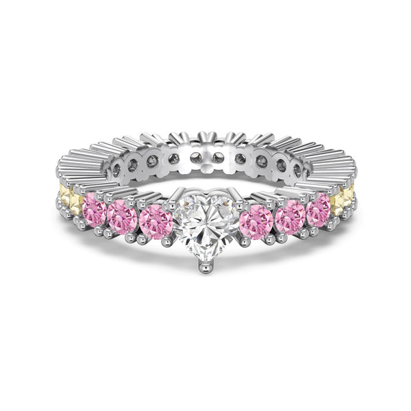 Anillo de Plata 925 para Mujer con Corazones y Arcoíris - Image 5