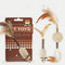 Interactive Cat Toy with Feathers and Hemp Rope