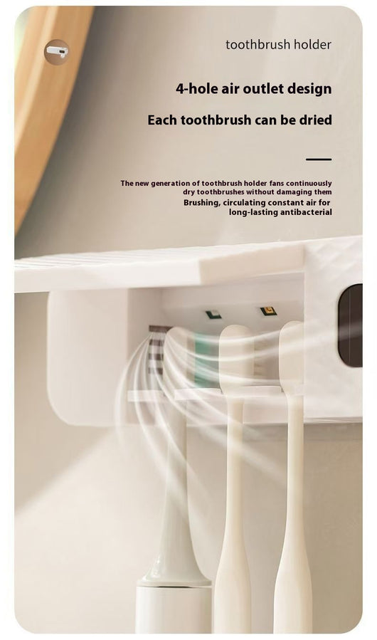 Soporte Inteligente para Cepillos de Dientes con Esterilización UV Automática - Image 9