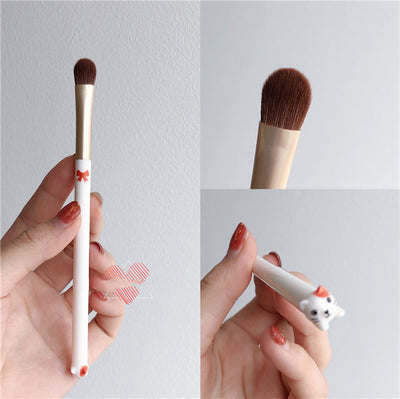 Brochas de Maquillaje Suave con Diseño de Gato Adorable - Image 5