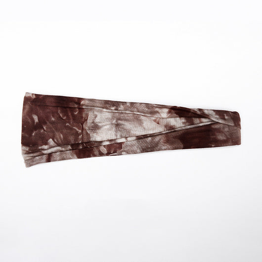 Cinta Deportiva Turbante Tie-Dye de Lado Ancho - Image 23