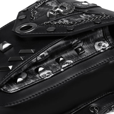 Bolso Messenger de Calavera para Dama - Diseño Único de Hombro Único - Image 9