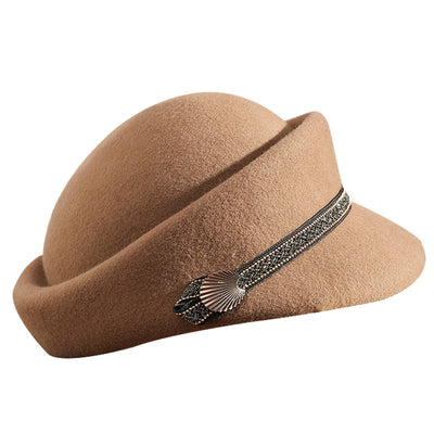 Gorra Militar de Lana con Visera Plana - Estilo Casual - Image 6