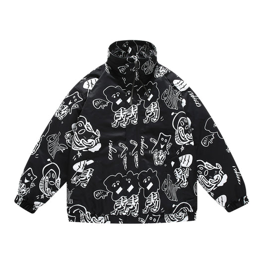 Chaqueta Tie Dye con Cuello Mao para Hombre - Image 25