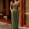 Vestido Tubo Escotado Estilo Festivo