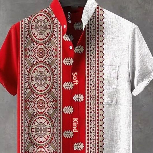 Camisa de Lino para Hombre - Comodidad Fresca para el Verano