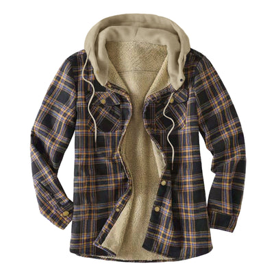Chaqueta Sudadera con Capucha y Forro Polar para Hombre - Talla Grande - Image 11