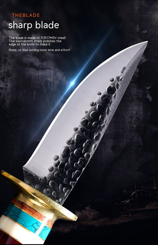 Cuchillo de Supervivencia Portátil para Aventuras al Aire Libre - Image 13