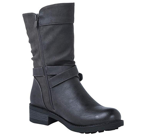 Botines Cortos Casuales con Cinturón y Tacón Bajo - Image 11