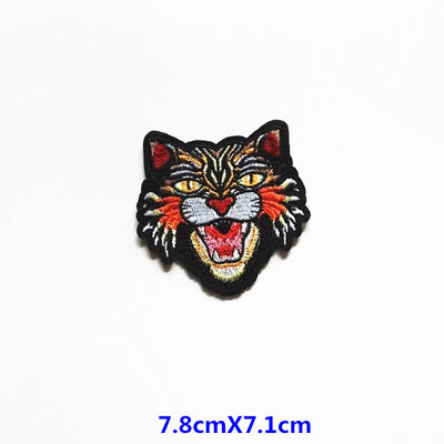 Parche Bordado de Cabeza de Tigre Micro Capítulo - Image 3
