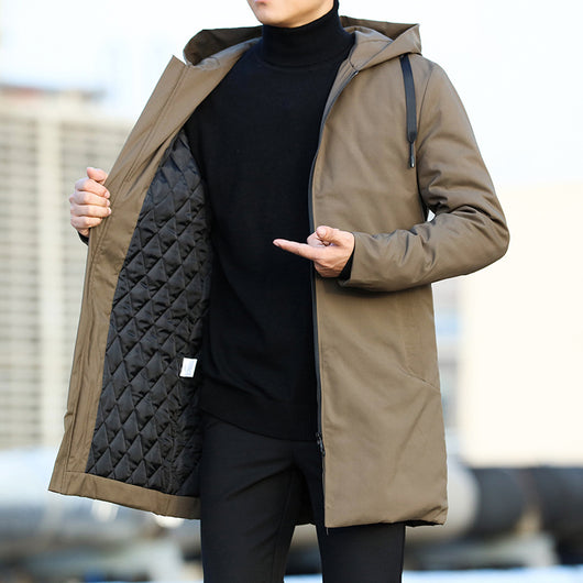 Chamarra Gruesa con Capucha para Hombre - Casual y Versátil - Image 15