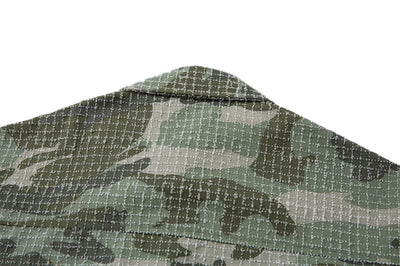 Camisa Retro Camuflaje Americana Manga Corta para Hombre - Image 19