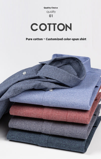 Camisa Ejecutiva Manga Larga Color Sólido con Bolsillo - Image 20