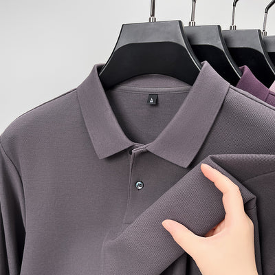 Camisa Polo Ejecutiva Manga Larga con Solapa - Image 14