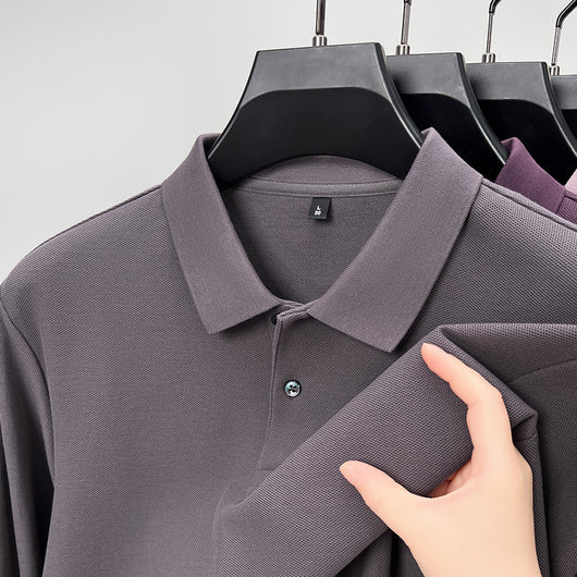 Camisa Polo Ejecutiva Manga Larga con Solapa - Image 14