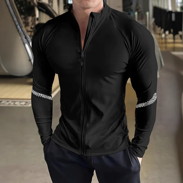 Chaqueta Deportiva Manga Larga con Protección UV y Máxima Transpirabilidad