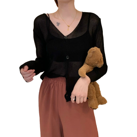 Suéter Ligero de Manga Larga para Mujer - Perfecto para Verano - Image 10