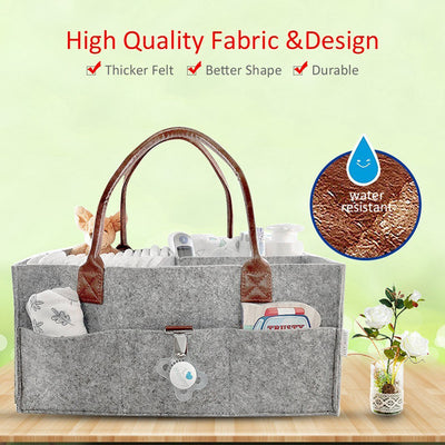 Bolsa Organizadora de Pañales Personalizada en Fieltro - Image 10