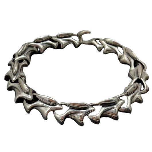 Pulsera de Plata Esterlina Modelo Keel para Hombre - Image 8
