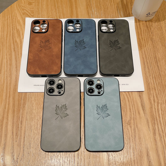 Funda para Teléfono Piel de Cordero Hoja de Arce - Protección Total - Image 24