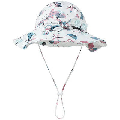 Gorro de Bebé Verano Algodón Floral Estilo Europeo - Image 34
